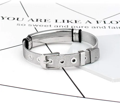 Miniatura 4 de Pulsera de fotos personalizada con imagen personalizada para él ella pulsera de imagen con fecha de nombre personalizado pulsera de identificación