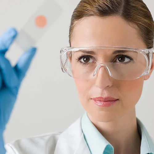 Miniatura 5 de Gafas de seguridad antivaho paquete de 3 – Gafas de protección envolvente para laboratorio, construcción, enfermeras Resistente a los arañazos