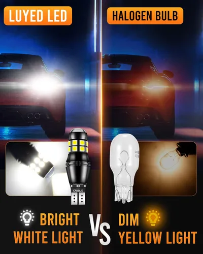 Miniatura 72 de 1156 Bombillas LED Ámbar Amarilla Luz de Señal de Giro 400% de Brillo 1141 1003 7506 Bombillas LED P21W Usadas para Luces Intermitentes Luz Trasera