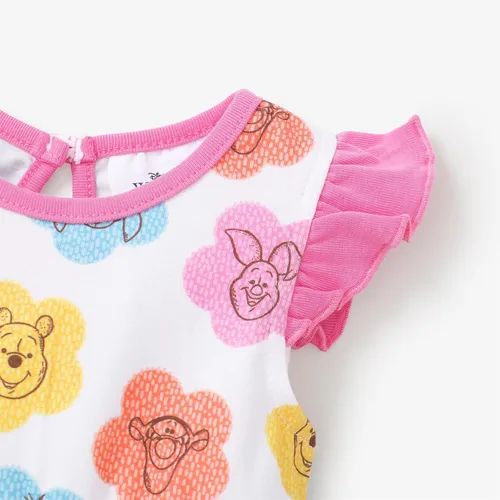 Miniatura 5 de Disney Vestido de bebé para niñas, 2 piezas, sin mangas, conjunto de cárdigan de manga larga de 3 a 24 meses