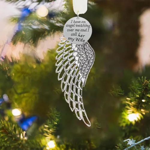 Miniatura 15 de Adornos Conmemorativos de Navidad Bola de Plumas Transparente, Bola de Impresión Boca Abajo 8cm/3.15'' Regalo de Duelo y Condolencia por la Pérdida