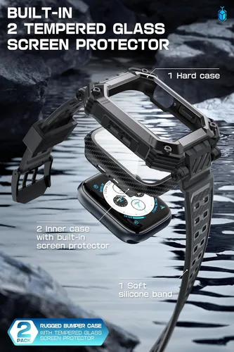 Miniatura 4 de SUPCASE Paquete para Apple Watch Series 8/7 [1.772 in]