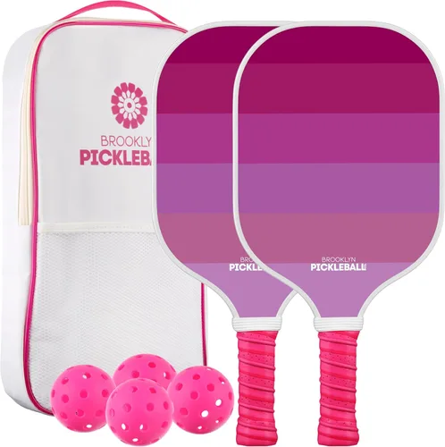 Miniatura 12 de Brooklyn Pickleball Co. – Carbon Fiber Pickleball Paddles – USAPA Approved, Honeycomb Core, Cushioned Grip, Lightweight Design – Single Paddles &