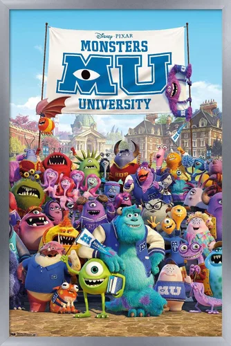 Miniatura 15 de Trends International Disney Pixar Monsters University - One Sheet Wall Poster, 14.725" x 22.375", Barnwood Framed Version