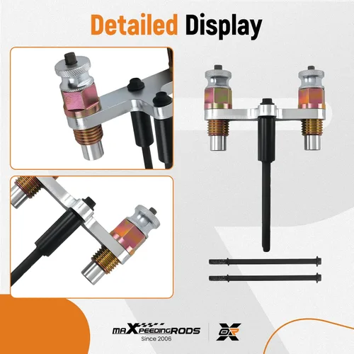 Miniatura 7 de maXpeedingrods Juego de herramientas de extracción e instalación de inyector de combustible para BMW N20 N55, extractor de inyector de motor 130320