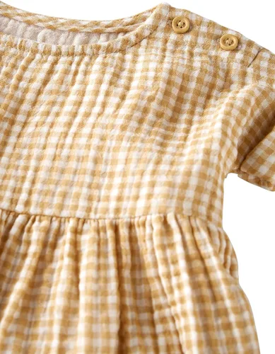 Miniatura 3 de Carter's Vestido de algodón orgánico para niña bebé