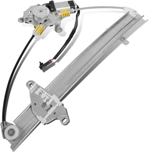 Miniatura 9 de DNA MOTORING Elevalunas eléctrico delantero izquierdo del lado del conductor sin motor compatible con Sentra 1991-1994 / Tsuru 1994-2012