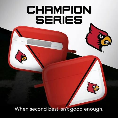 Miniatura 3 de Affinity Bands Louisville Cardinals Champion Series HDX Funda compatible con Apple AirPods Pro