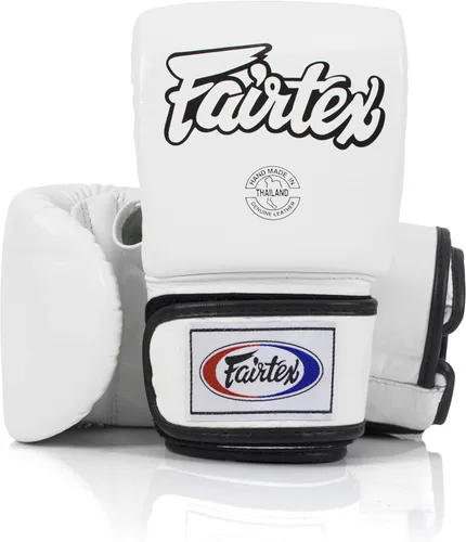 Miniatura 5 de Fairtex TGO3 - Guantes de boxeo Muay Thai para hombres, mujeres, niños, diseño especial de pulgar abierto, guantes de MMA, kickboxing, gimnasio