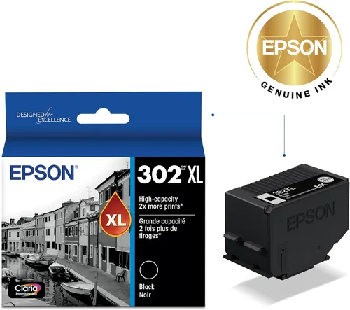 Miniatura 2 de Epson 302 Claria Premium Ink de Alta Capacidad (T302XL020-S) Funciona con Expression Premium XP-6000, XP-6100