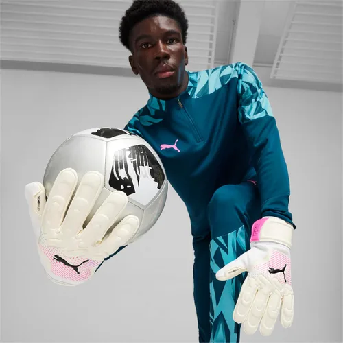 Miniatura 2 de Puma Future Match - Guantes de portero con corte negativo PUMA White-Poison Pink-PUMA funda/protector para equipo Negro
