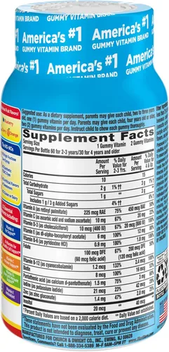 Miniatura 8 de L'il Critters Paw Patrol Gummy Vites - Multivitamínico diario para niños, vitamina C, D3 para apoyo inmunológico sabores de cereza, naranja