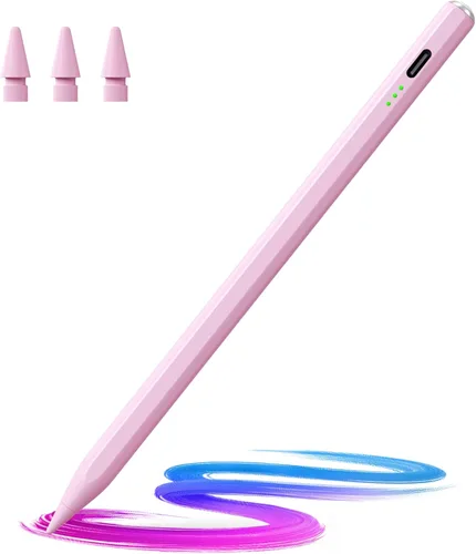 Miniatura 15 de Hastraith Lápiz capacitivo para iPad (2018-2025) - 13 minutos de carga rápida con sensibilidad de inclinación y rechazo de palma para iPad