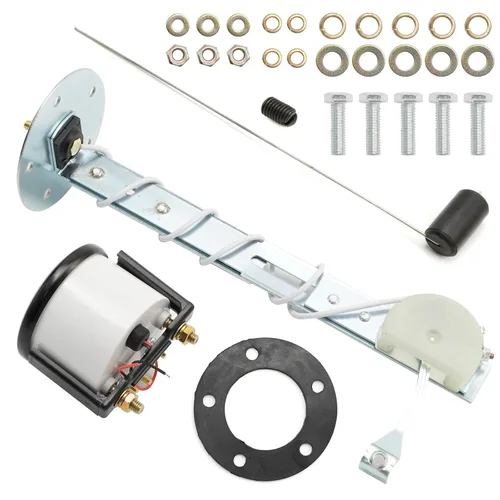 Miniatura 6 de Medidor de nivel de combustible universal de 2 pulgadas 52 mm para coche con sensor de combustible E-1/2-F puntero 12 V