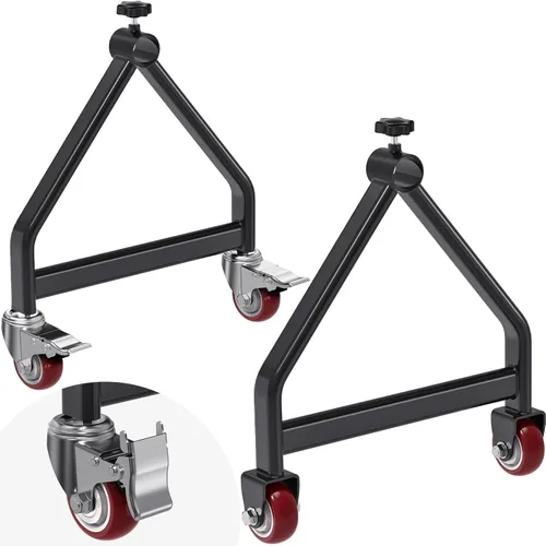 Miniatura 10 de Insaga Organizador de cables para carrete, soporte plegable de carrete de alambre portátil, capacidad de 100 libras para mantener los cables