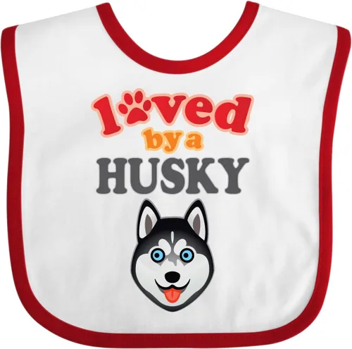 Miniatura 27 de inktastic Husky Dog Lover Baby Bib