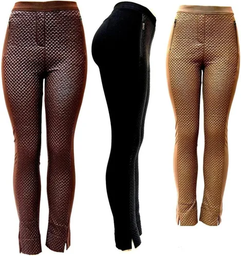 Miniatura 6 de BB JEANS BBP-103 - Pantalón de piel sintética para mujer