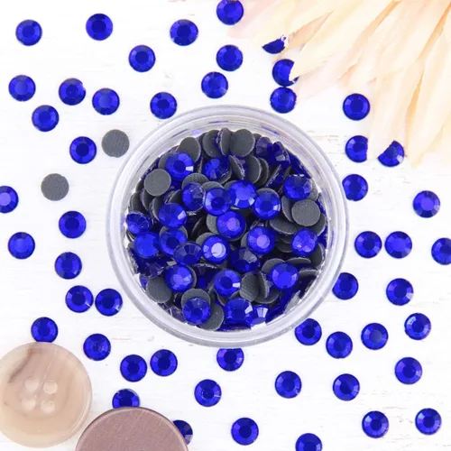 Miniatura 39 de Estrás para aplicar con calor - 6SS, 10SS, 16SS, 20SS, 30SS - 32 colores Iron-on hotfix rhinestones - add brilliant sparkle to apparel, denim