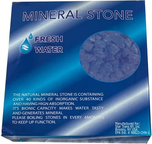 Miniatura 5 de Reemplazo de la caja de piedra mineral alcalina para sistemas de filtro de agua bien combinados con filtros MS-1, TWS-01 y AQ-107