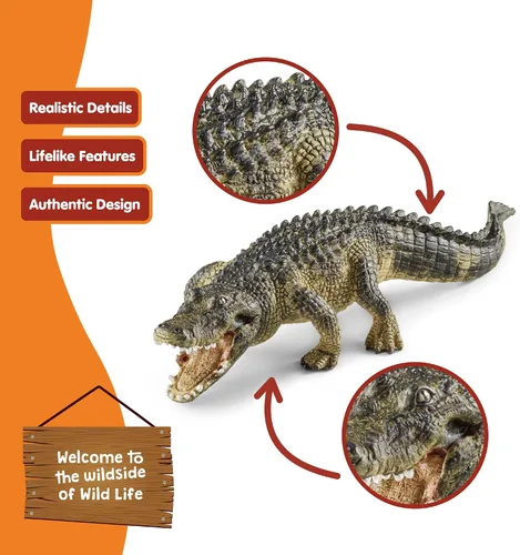 Miniatura 4 de Schleich Alligator Toy Figure