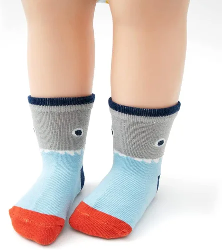 Miniatura 2 de Calcetines antideslizantes para bebé con agarres para niños y niñas