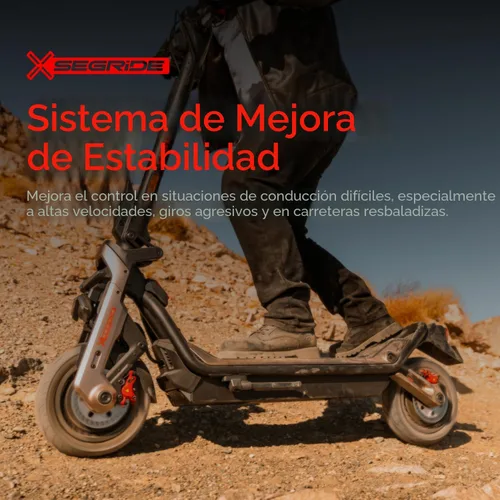 Miniatura 8 de Segway SuperScooter GT3, 31 MPH w/ 45-Mile Long Range, 2400W Peak Motor, Dual Hydraulic Suspension, Self-Sealing Tires, Flash Charging Electric