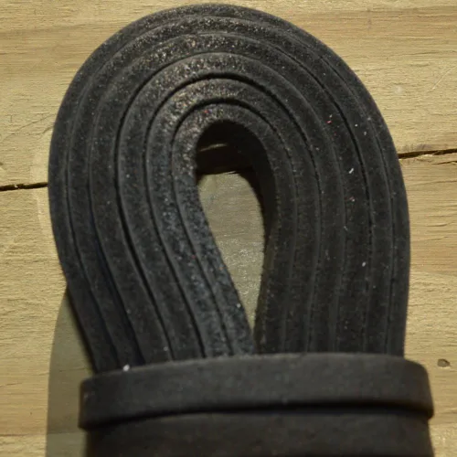 Miniatura 4 de TOFL Correas de cuero para manualidades y cordones de béisbol 2 piezas de 72 pulgadas de largo x 1/4 pulgadas de ancho x 1/8 pulgadas de grosor