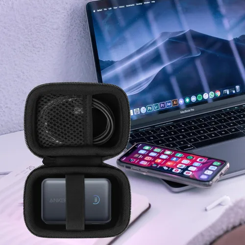 Miniatura 9 de khanka Anker Nano Cargador portátil, 10,000mAh 45W Max Compact Power Bank Case, carcasa de viaje dura compatible con Anker Nano 45W 10000mAh Power