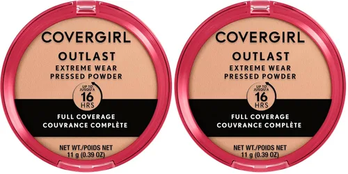 Miniatura 8 de COVERGIRL Outlast Extreme Wear - Polvo prensado natural, 0.38 onzas líquidas, cobertura completa, polvo de acabado, ligero, controla el brillo