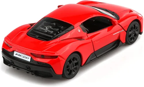 Miniatura 2 de TOKAXI Maserati MC20 escala 1/36 modelo de auto fundido a presión, vehículos de juguete de tracción trasera, regalos de autos para niños y niñas