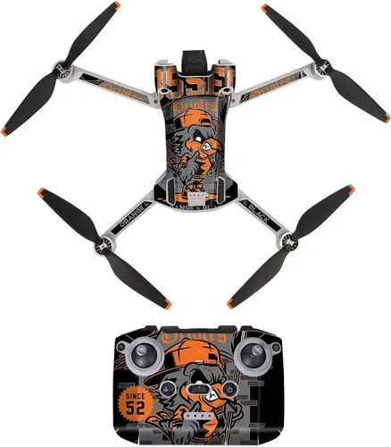 Miniatura 15 de YANHAO [Piezas de dron] para DJI Mini 3 Pro Drone Body y RC-N1 Control remoto Calcomanías de PVC Adhesivos de PVC a prueba de arañazos Juego de Rc 01