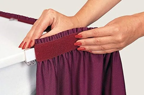 Miniatura 6 de NAVADEAL Clips de mantel para mesa de 1 a 1 1/4 pulgadas con gancho y bucle, paquete de 25 unidades, ideales para bodas, hogar, reuniones, fiestas