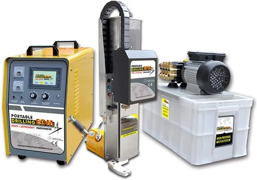 Miniatura 10 de Máquina removedor de taladro de grifo roto de 800 W, EDM-8C, EDM portátil, 110 V, quita M2-M20 de diámetro. Tornillo de 0.07 a 0.78 pulgadas