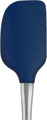 Miniatura 3 de Tovolo Flex-Core - Espátula con mango de acero inoxidable, cabeza de silicona resistente al calor y libre de BPA, segura para sartenes de hierro