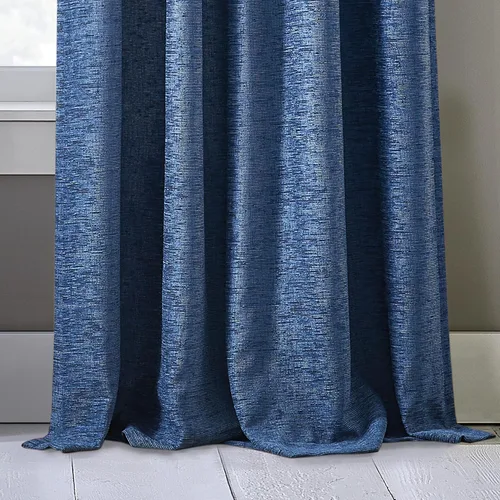 Miniatura 3 de DKNY Boucle - Cortinas de felpilla con forro para oscurecer la habitación para sala de estar, par de paneles con bolsillo para barra, 84 pulgadas