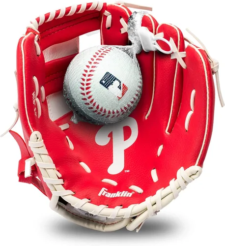 Miniatura 31 de Franklin Sports MLB Youth Teeball Glove and Ball Set - Kids Baseball and Teeball - Perfect First Kids Glove - 9.5