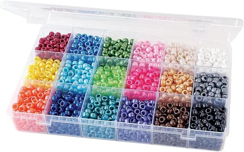 Miniatura 4 de Caja gigante de perlas de 2300 perlas/Pkg