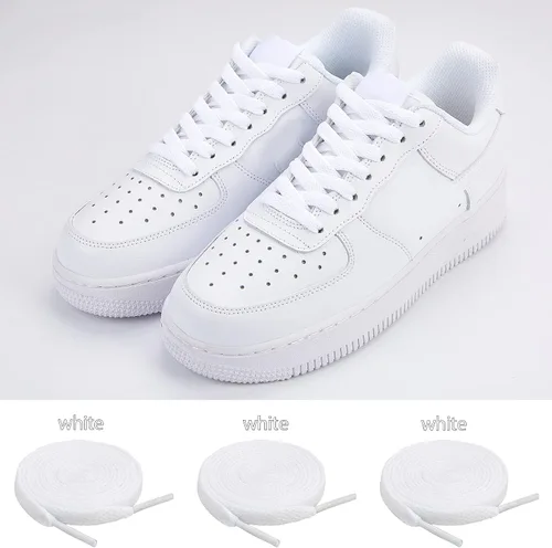 Miniatura 2 de ZHENTOR 3 pares de cordones planos para zapatos deportivos, cordones para tenis, zapatos atléticos para correr, botas