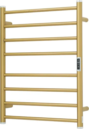 Miniatura 13 de Toalleros térmicos para baño, calentadores eléctricos de toallas para montar en la pared con temporizador y control de temperatura, calentador