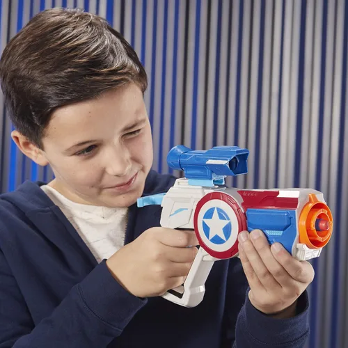 Miniatura 7 de Avengers: Endgame Nerf Capitán América Ensamblador Gear