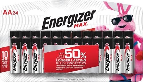 Miniatura 9 de Energizer Baterías AA MAX (paquete de 24), pilas alcalinas doble A