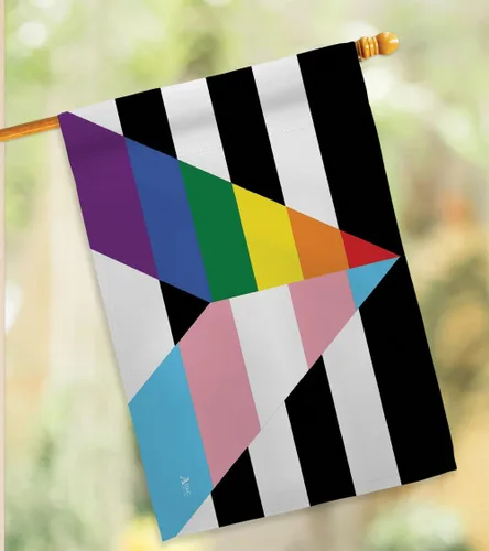 Miniatura 9 de Bandera LGBTQ del Mes del Orgullo Gay Trans Straight Ally Banderas Decoración del Hogar Regalos Pequeña Bandera Arco Iris Interior Banner 4 de Julio