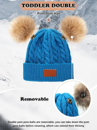 Miniatura 3 de Geyoga girls unisex-baby Beanie