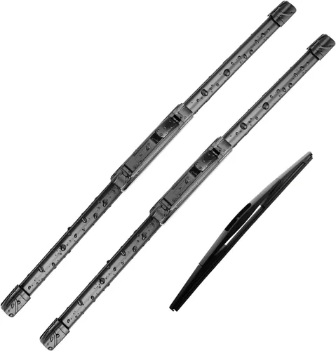 Miniatura 6 de 3 escobillas limpiaparabrisas para Jeep Renegade 2015 2016 2017 2018 2019 2020 2021 2022 2023, repuesto automotriz de equipo original, escobillas