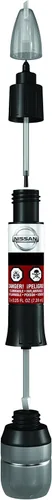 Miniatura 3 de Nissan Touch Up, Aplicador de pintura, .5 onzas, 3 en 1 (K23 negro brillante)