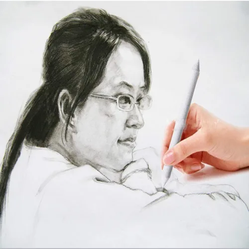 Miniatura 3 de Juego de 12 piezas de tocón y tortillones de mezcla de artistas, mezcladores de arte, herramienta de mezcla de dibujo, para artistas, estudiantes