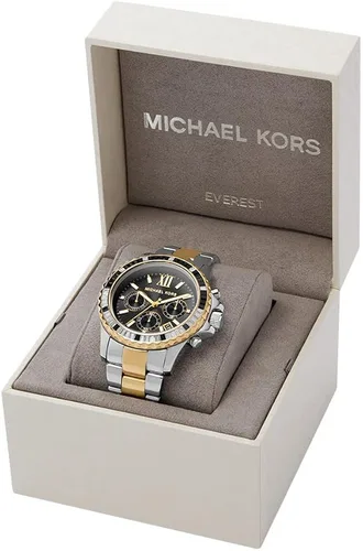 Miniatura 5 de Michael Kors Everest - Reloj de cuarzo con cronógrafo de acero inoxidable