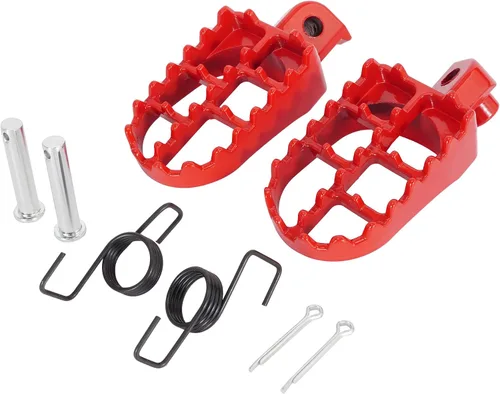 Miniatura 8 de Estriberas para Motocicleta de Motocross, Pedales para 50 CC, 70 CC, 90 CC, 110 CC, 125 CC Taotao PW50 PW80 TW200 XR50R CRF50 CRF70 CRF80 CRF100F