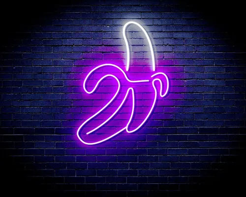 Miniatura 15 de ADVPRO Banana Flex - Letrero de neón LED de silicona azul y rojo st16s33-fnu0042-br