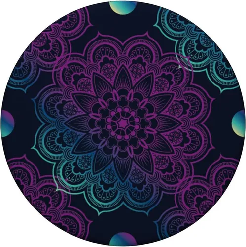 Miniatura 3 de Mandala Art Meditación Geométrica Mindfulness Peace Seeker PopSockets Estándar PopGrip